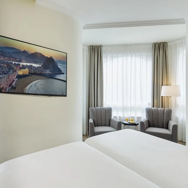 غرفة سوبيريور مفردة، Sercotel Europa San Sebastian 9/17
