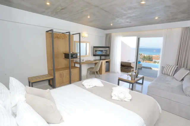Junior Suite, Deluxe, Panoramic Sea View, Private Heated Pool, Alia Palace - Adults Only 3/7