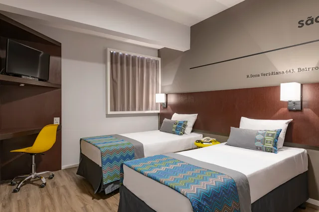 Standard, Twin Beds, Hotel Monreale Lifestyle Higienopolis Sao Paulo 2/7
