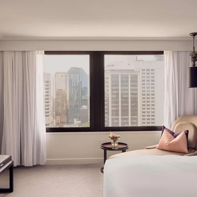 جناح سيغنتشر بسرير كينج بإطلالة على المدينة في طابق مرتفع، SOFITEL BRISBANE CENTRAL 1/8