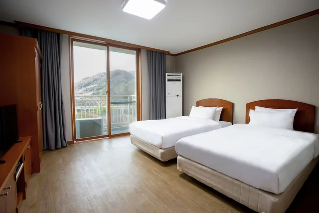 شقة سكنية ديلوكس بإطلالة على الجبل بغرفة نوم واحدة، Kensington Resort Gapyeong 3/6