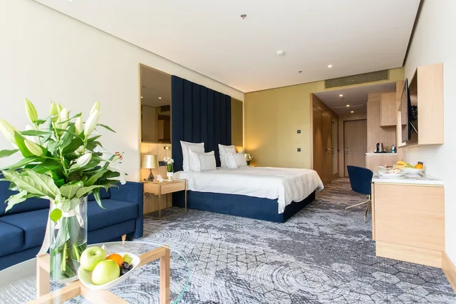 Swiss, 2 Double Beds, Swissotel Sarajevo 2/3