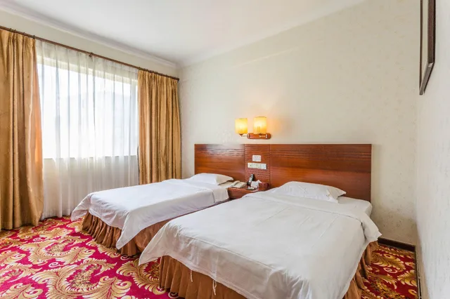 غرفة بزنس بسريرين، Pazhou Hotel 3/6