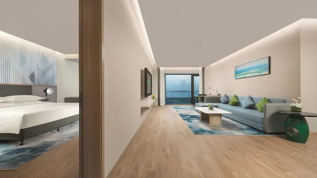 جناح استوديو بسرير فردي بغرفة نوم واحدة، Holiday Inn & Suites Wuhan International Expo 4/5