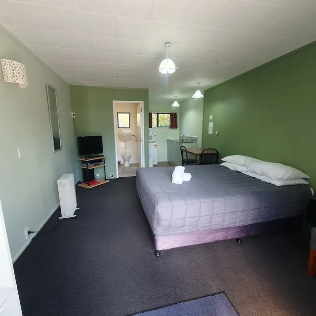استوديو بسرير كوين، OHAKUNE COURT MOTEL 4/7
