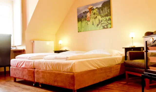 غرفة بسرير مزدوج، LANDHOTEL HOF BEVERLAND 2/7