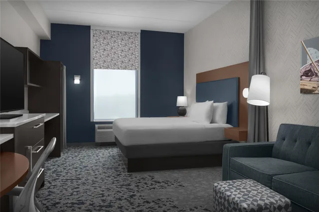 جناح استوديو بسرير كينج لذوي الإعاقة، Home2 Suites By Hilton Arundel Mills/Bwi Airport 2/7
