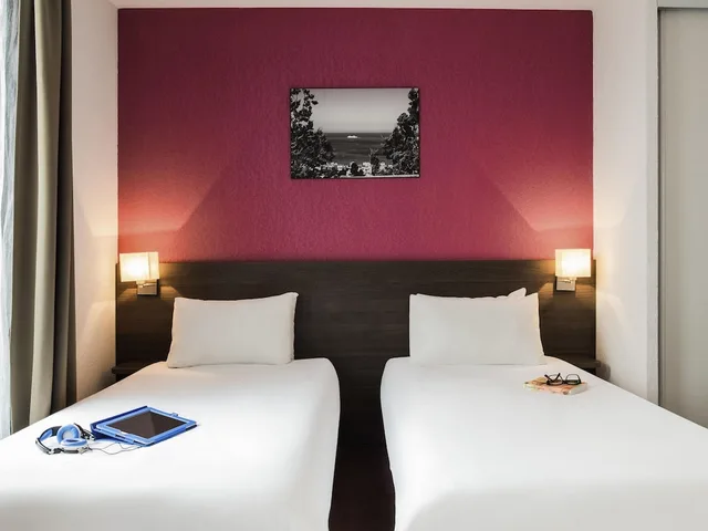 شقة بسريرين منفصلين بغرفة نوم واحدة مع أريكة، Adagio Access Marseille Saint Charles 2/5