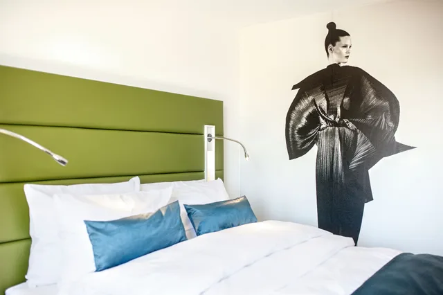 غرفة قياسية بسرير مزدوج بإطلالة على الحديقة، Hotel Indigo Duesseldorf Victoriaplatz 10/10