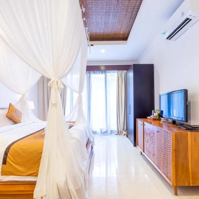 غرفة سوبيريور بسرير مزدوج، Villa Sonia Bisma (Ex Indira Cottage) 9/10