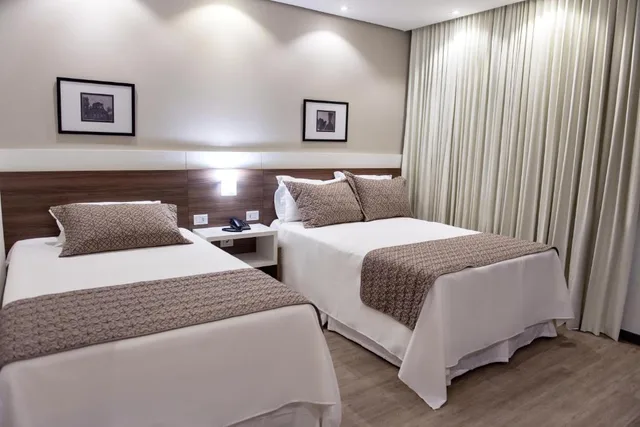 جناح بسريرين منفصلين، Villas Hotel 1/2
