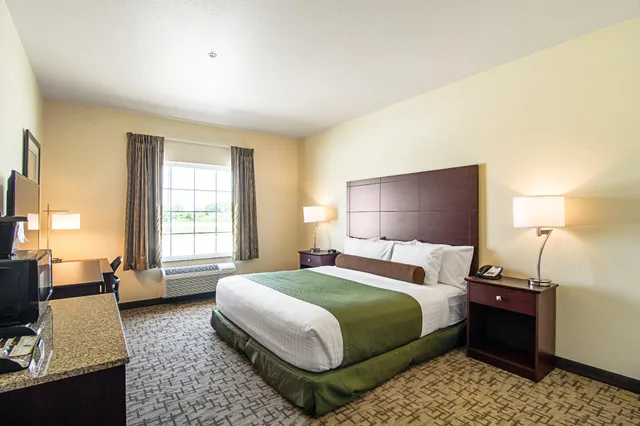 غرفة بسرير كينج، Cobblestone Hotel & Suites - Paxton 10/11