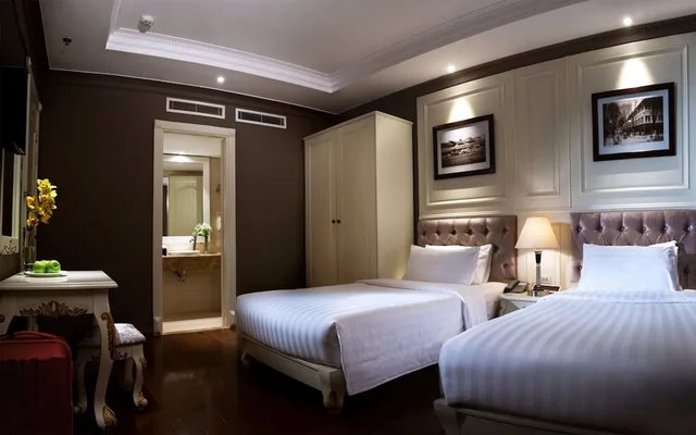 Deluxe, Twin Beds, No Window، Silverland Jolie Hotel Spa 3/6