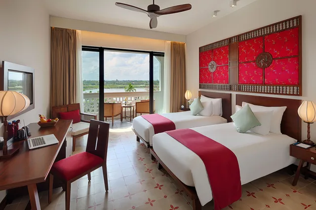 Grand, Twin Beds, Pool and River View، RiverTown Hoi An Resort & Spa 3/10
