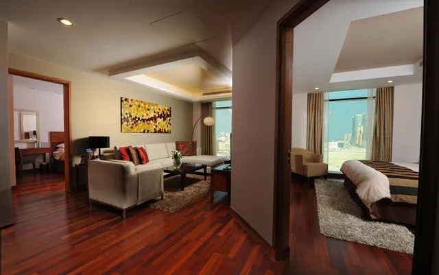 جناح ديلوكس بغرفتي نوم، Fraser Suites Seef Bahrain 1/1