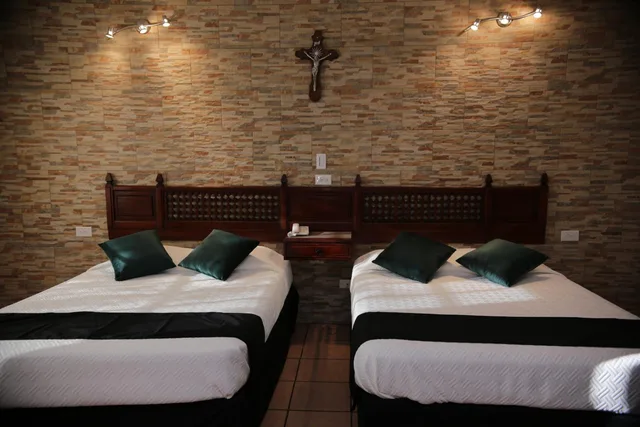غرفة ديلوكس بسريرين مزدوجين، Hotel Posada Santa Fe 4/6