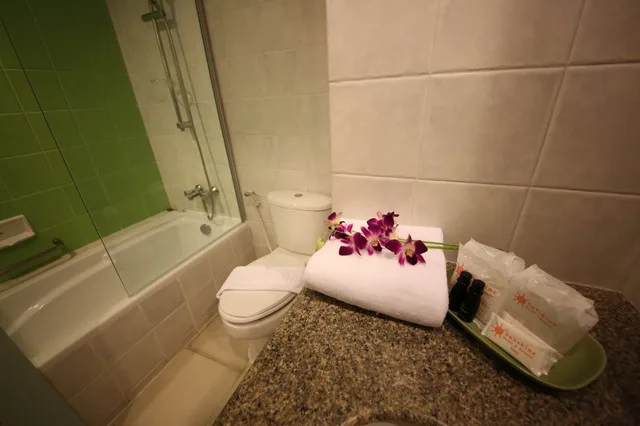 غرفة سوبيريور بسريرين منفصلين بإطلالة على الحديقة، The Green Park Resort 8/8