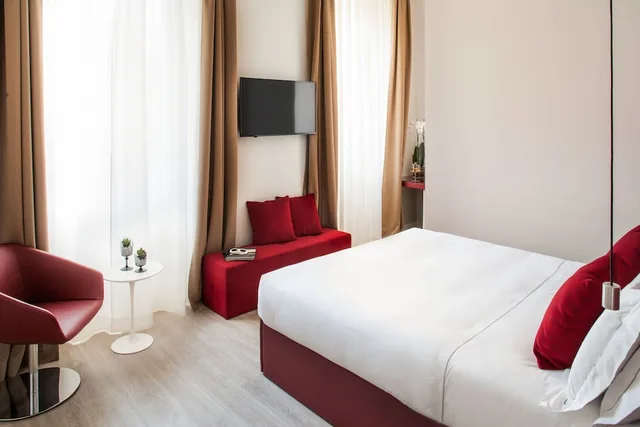 غرفة بريميوم بسرير كوين بإطلالة على البحر، Miramare Hotel the Palace 4/10