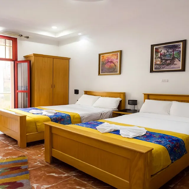 غرفة ديلوكس ثلاثية بسرير مزدوج وسرير فردي، Golden Hotel Cairo 1/10