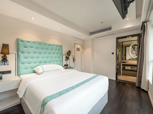غرفة قياسية بسرير كوين بإطلالة على المدينة، Xana Lite Hotel (Guangzhou Dongxiaonan Metro Station Shixi) 3/10
