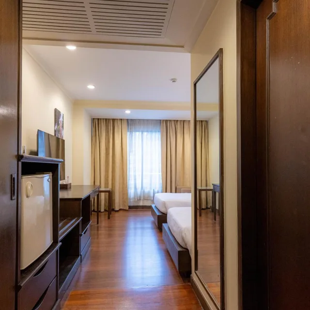 غرفة سوبيريور بسريرين منفصلين، Journeyhub Bangkok Sukhumvit 26 8/10
