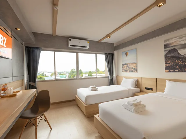 غرفة سوبيريور، B2 Surat Thani Boutique & Budget Hotel 1/1