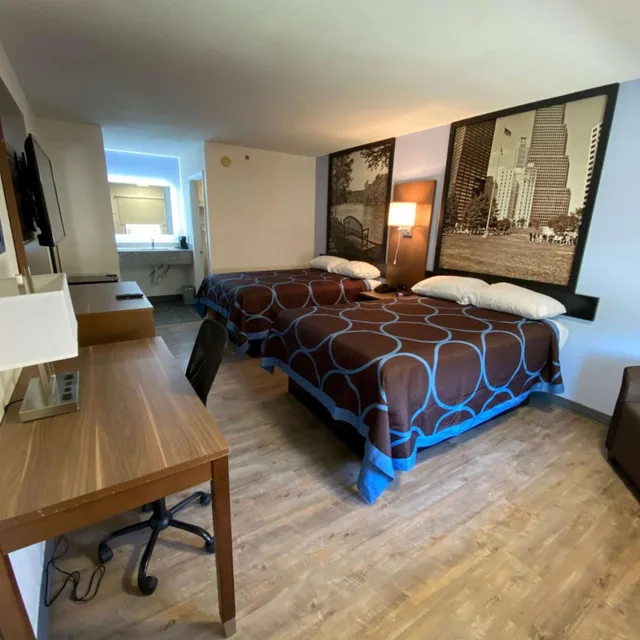 غرفة ديلوكس بسريرين مزدوجين، Super 8 By Wyndham Marietta/West/Atl Area 7/10