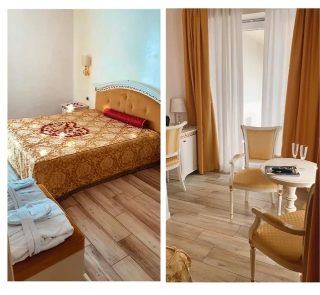 غرفة بسرير كينج بجاكوزي، Palace Hotel la Conchiglia D Oro 1/6