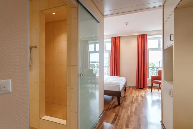 غرفة بزنس بسرير مزدوج أو سريرين منفصلين، Hotel Schweizerhof Basel 10/10