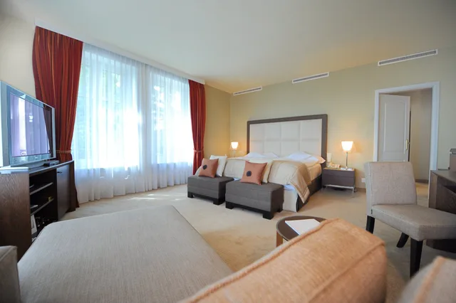 جناح رئاسي بسرير فردي، Lausanne Palace And Spa 1/3