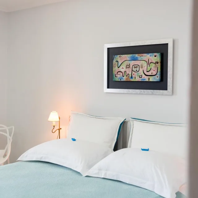 غرفة بسرير مزدوج أو سريرين منفصلين، Villa Renos 8/10