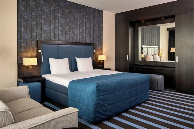 غرفة كومفورت بسريرين منفصلين بإطلالة على الفناء، Van Der Valk Hotel Sneek 2/8