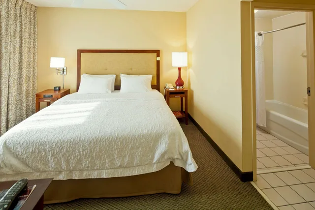 جناح بسرير كينج بمنطقة جلوس بمطبخ بحوض استحمام، Hampton Inn Suites Nashville Green Hills 1/3