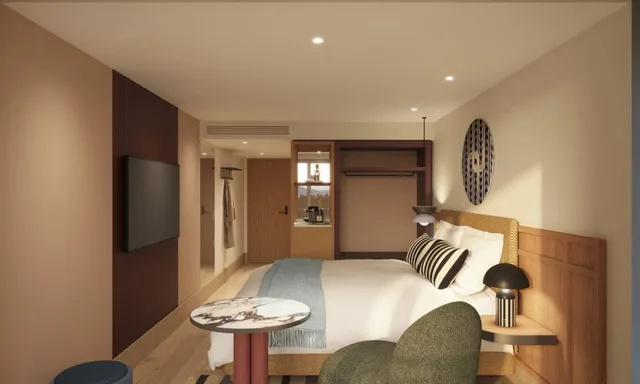Deluxe, Double Bed, Lake View, Qt Queenstown 4/8