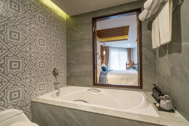 غرفة ديلوكس بسرير كينج بجاكوزي، Aonang Princeville Villa Resort & Spa 4/4