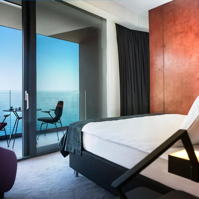 غرفة ديلوكس بسرير مزدوج أو سريرين منفصلين بإطلالة على البحر، Boutique & Design Hotel Navis 7/10