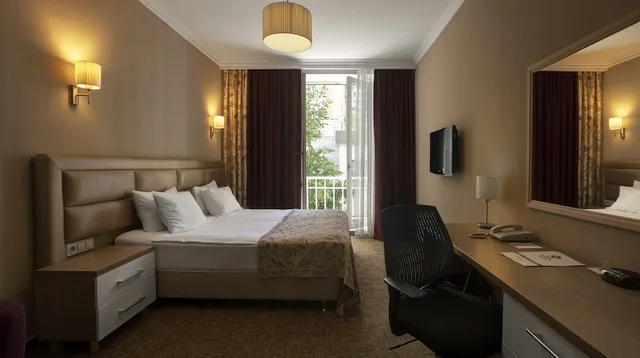 غرفة قياسية بسرير كوين، Flowers Hotel 2/4