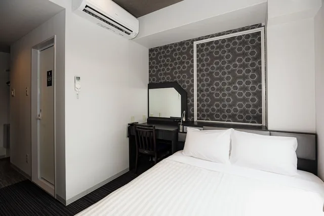 غرفة بسرير مزدوج، Hotel Hulaton Fukuoka Hakata 2/5