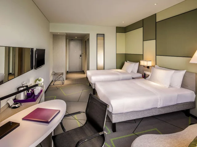 غرفة قياسية بسريرين منفصلين، Mercure Hefei Sunac 2/6