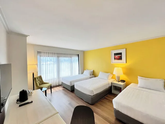غرفة سوبيريور ثلاثية بسرير كوين وسرير فردي بإطلالة على المدينة، Grand China Bangkok 8/10