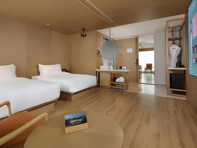 غرفة تنفيذية بسريرين منفصلين، Eeril hotel (Shenzhen Futian Convention and Exhibition Center Branch) 1/2