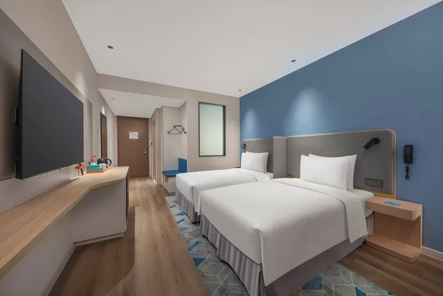 غرفة قياسية بسرير فردي، Holiday Inn Express Taizhou Toumen Port 2/3
