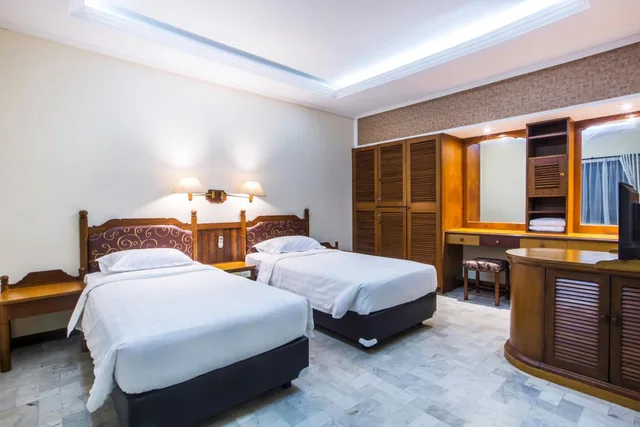 غرفة بسريرين منفصلين، Bali Bungalo Hotel 2/2