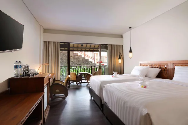 غرفة بسريرين منفصلين، Best Western Premier Agung Resort Ubud 2/4