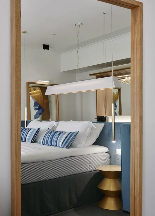 غرفة ديلوكس بسرير كينج بإطلالة على البحر، Thomais Boutique Hotel - Adults Only 2/4