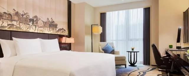 غرفة ديلوكس بسريرين مزدوجين، Wanda Realm Jining 1/1