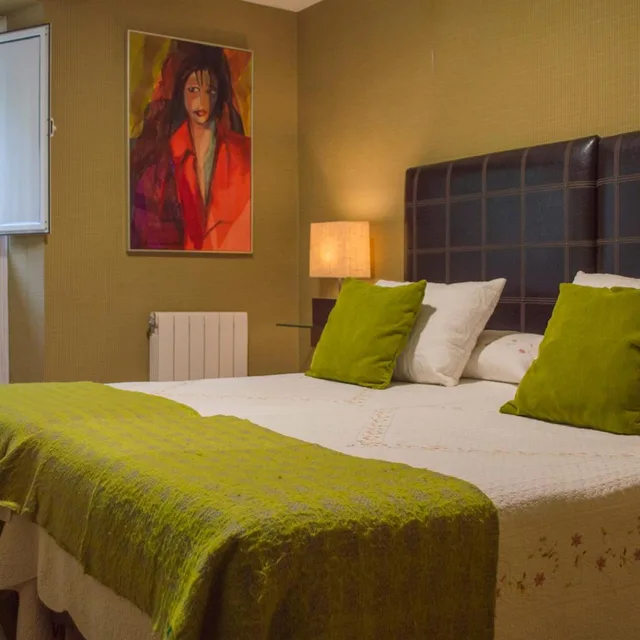 غرفة بسرير مزدوج أو سريرين منفصلين، Hotel Alto Sella 4/10
