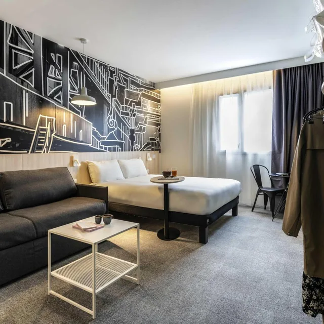 جناح عائلي مع أريكة، ibis Styles Limoges Centre 1/9
