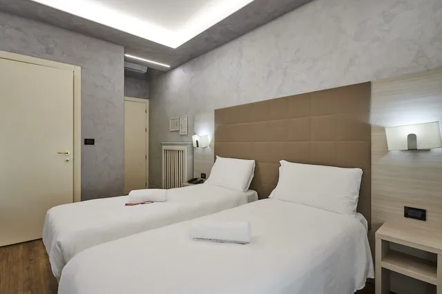 Room, Twin Beds, Hotel Galimberti 6/9