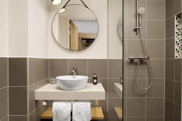 استوديو بسرير كوين، Residence Inn By Marriott Amsterdam Houthavens 4/6